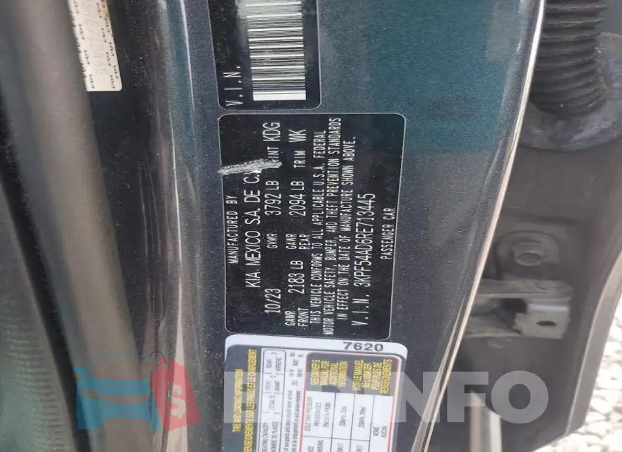 3KPF54AD6RE713445 Photo# 12
