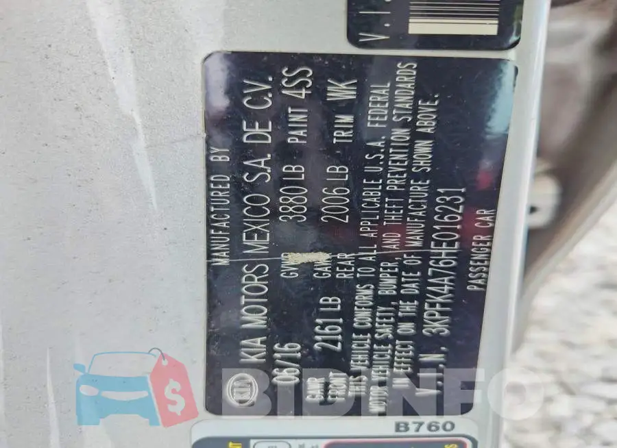 3KPFK4A76HE016231 Photo# 12