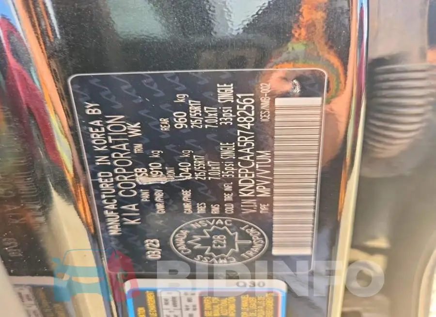 KNDEPCAA5R7482561 Photo# 13