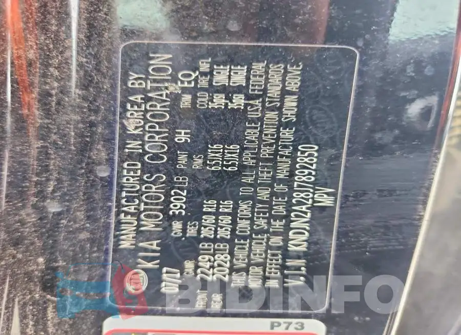 KNDJN2A28J7892850 Photo# 12
