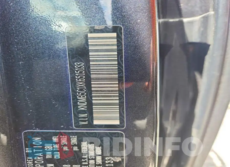 KNDMB5C1XK6515133 Photo# 14