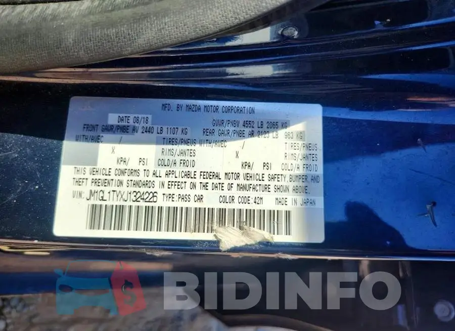 JM1GL1TYXJ1324226 Photo# 12