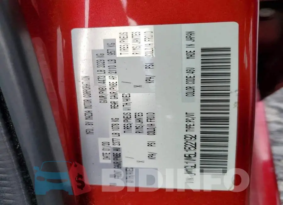 JM1GL1VM5L1522192 Photo# 13