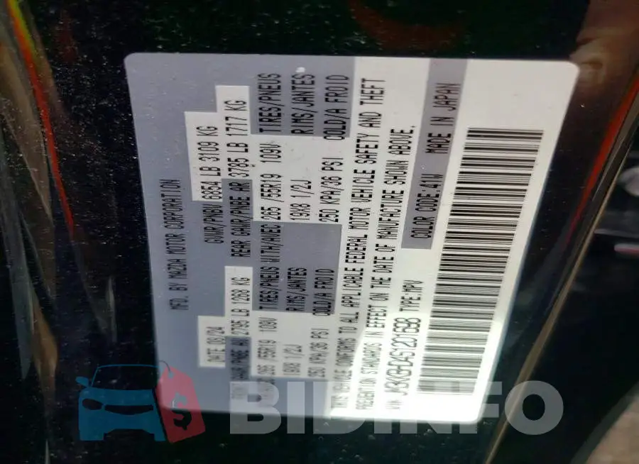 JM3KKBHD4S1201698 Photo# 13