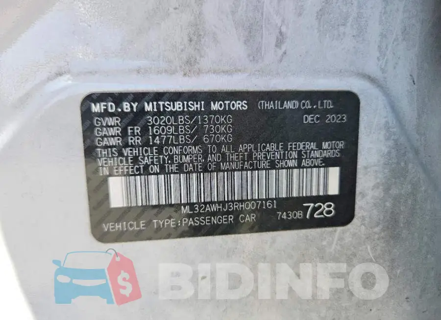 ML32AWHJ3RH007161 Photo# 12