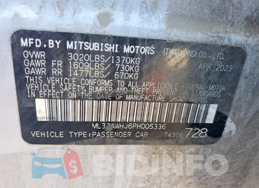 ML32AWHJ6PH005336 Photo# 12