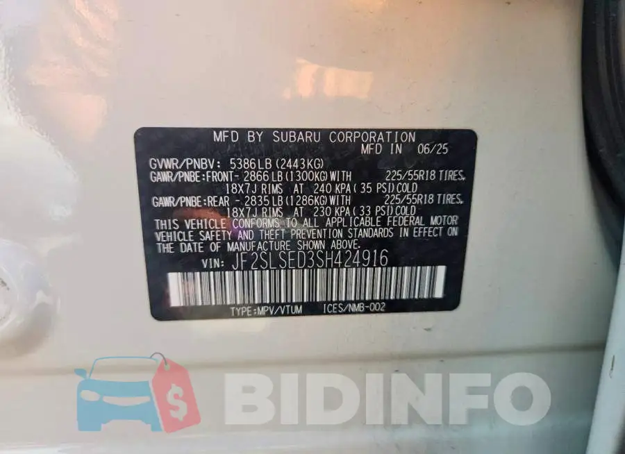 JF2SLSED3SH424916 Photo# 12