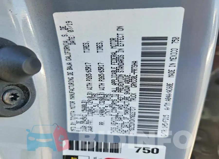 3TMBZ5DN3KM022737 Photo# 12