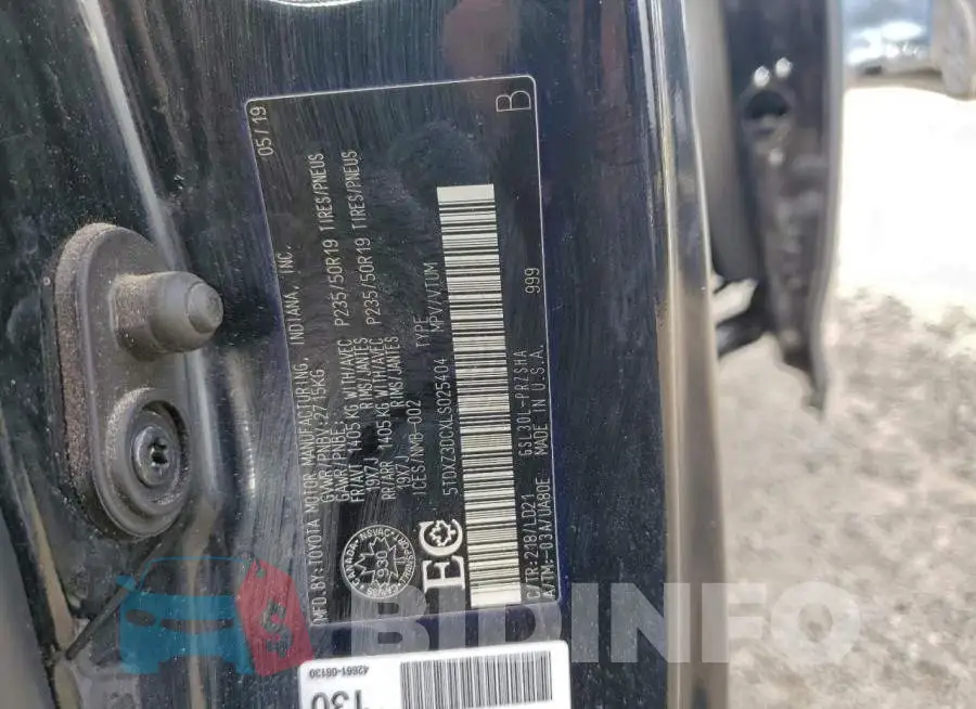 5TDXZ3DCXLS025404 Photo# 14