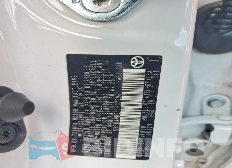 5YFB4MDE1TP370961 Photo# 12