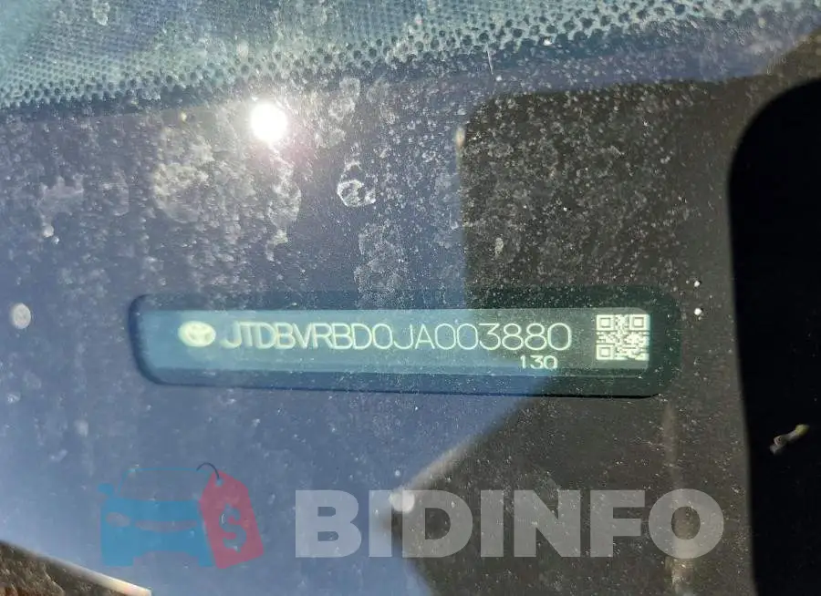 JTDBVRBD0JA003880 Photo# 12