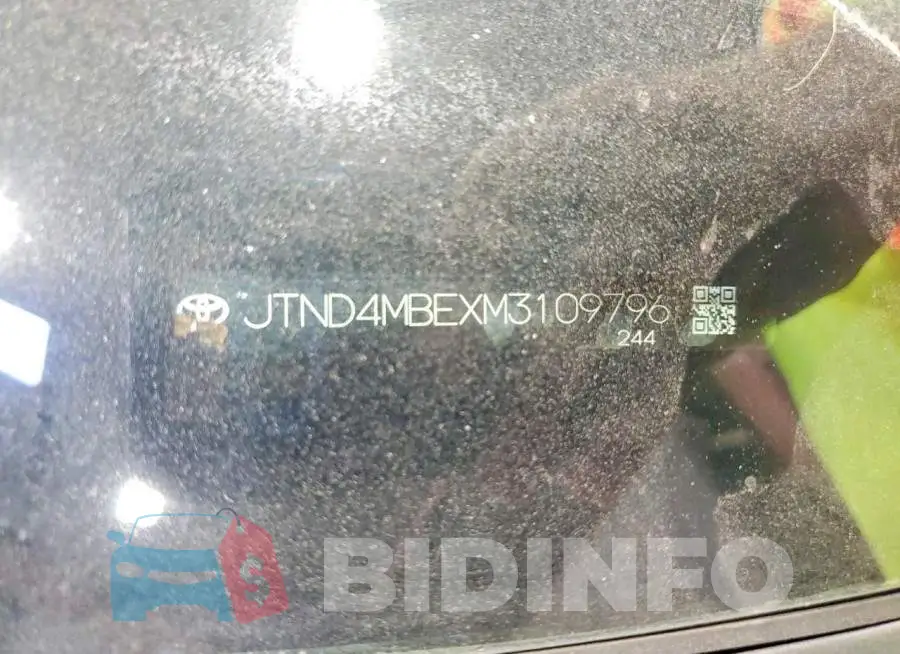 JTND4MBEXM3109796 Photo# 12