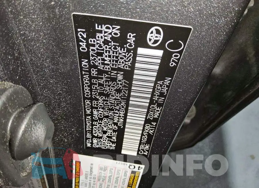 JTNKHMBX2M1122177 Photo# 12