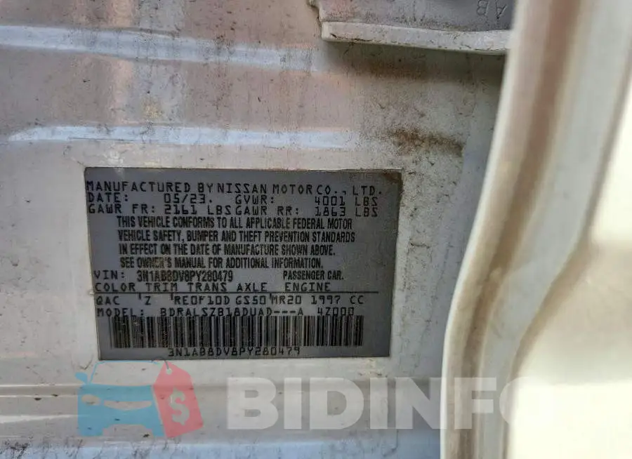 3N1AB8DV8PY280479 Photo# 12