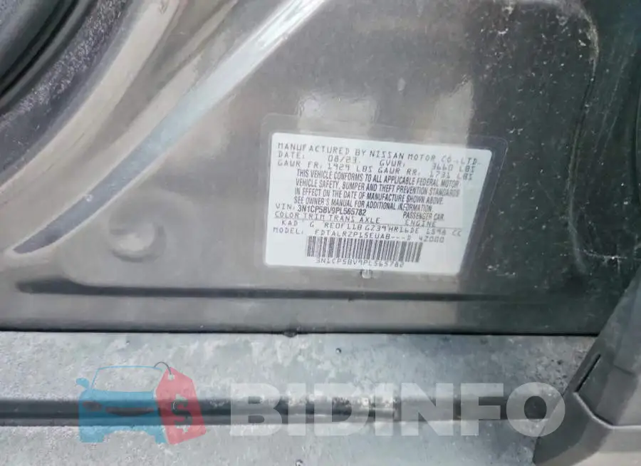 3N1CP5BV9PL565782 Photo# 13