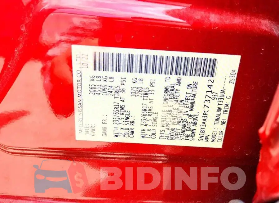 5N1BT3AA3PC737142 Photo# 14