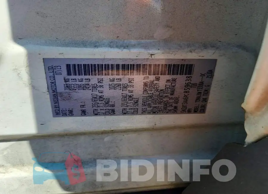 5N1BT3AA6PC859638 Photo# 13