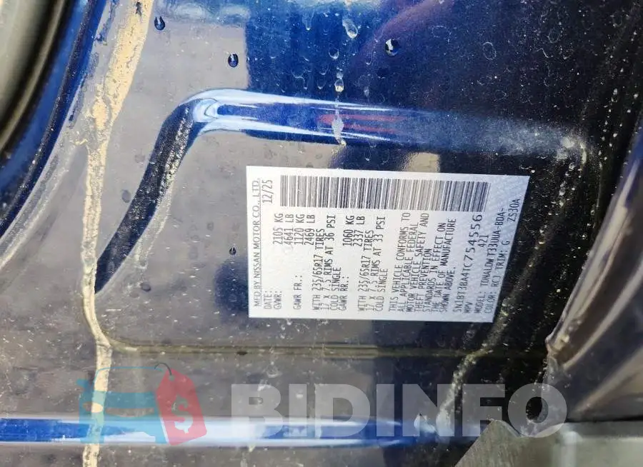 5N1BT3BA4TC754556 Photo# 12