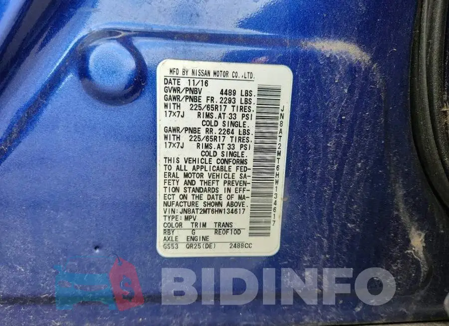 JN8AT2MT6HW134617 Photo# 12