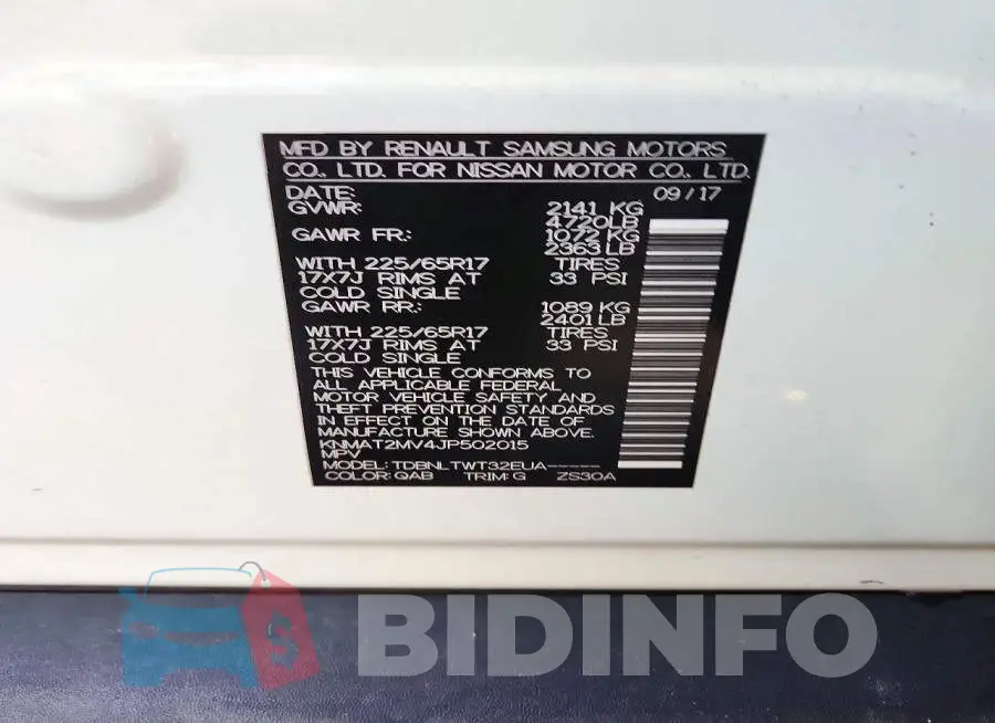 KNMAT2MV4JP502015 Photo# 14