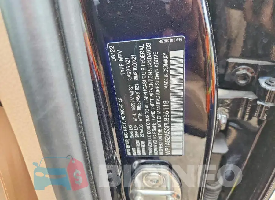 WP1AG2A53PLB36118 Photo# 13
