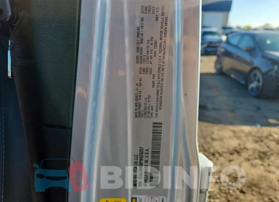 1C4JJXR68PW626257 Photo# 12