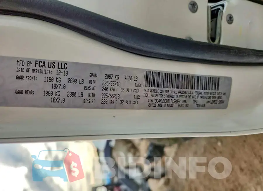 3C4NJDCB0LT159924 Photo# 13