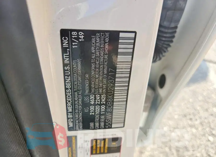55SWF8DB8KU293717 Photo# 13