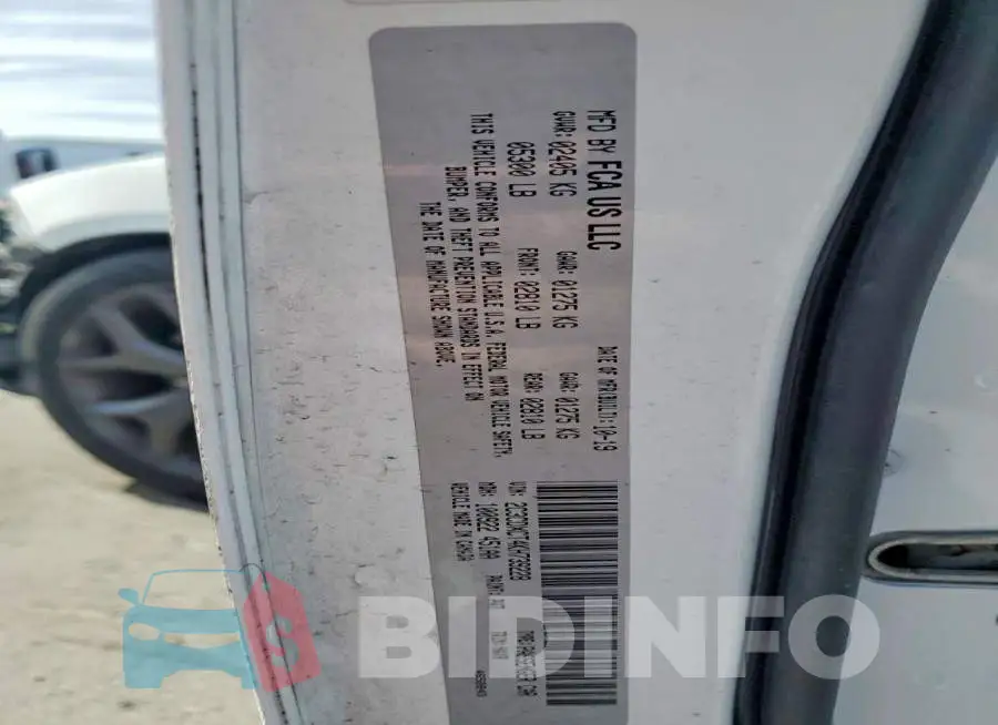2C3CDXCT4KH739228 Photo# 13