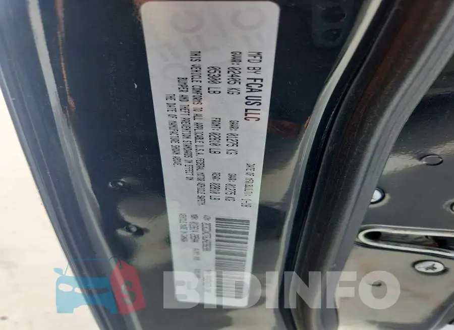 2C3CDXCT6JH238288 Photo# 12