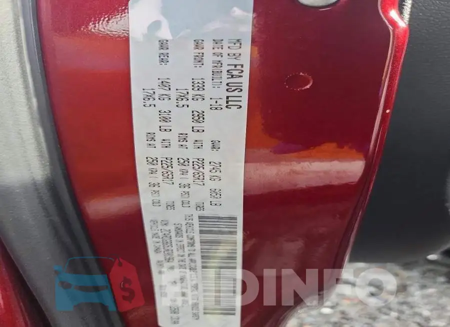 2C4RDGBG5JR201964 Photo# 13