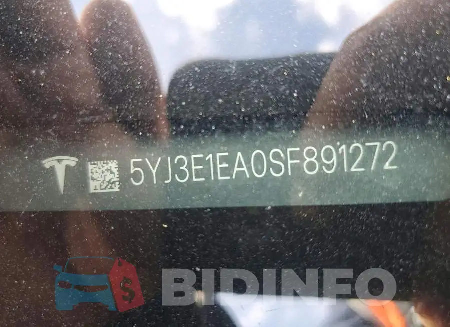 5YJ3E1EA0SF891272 Photo# 12