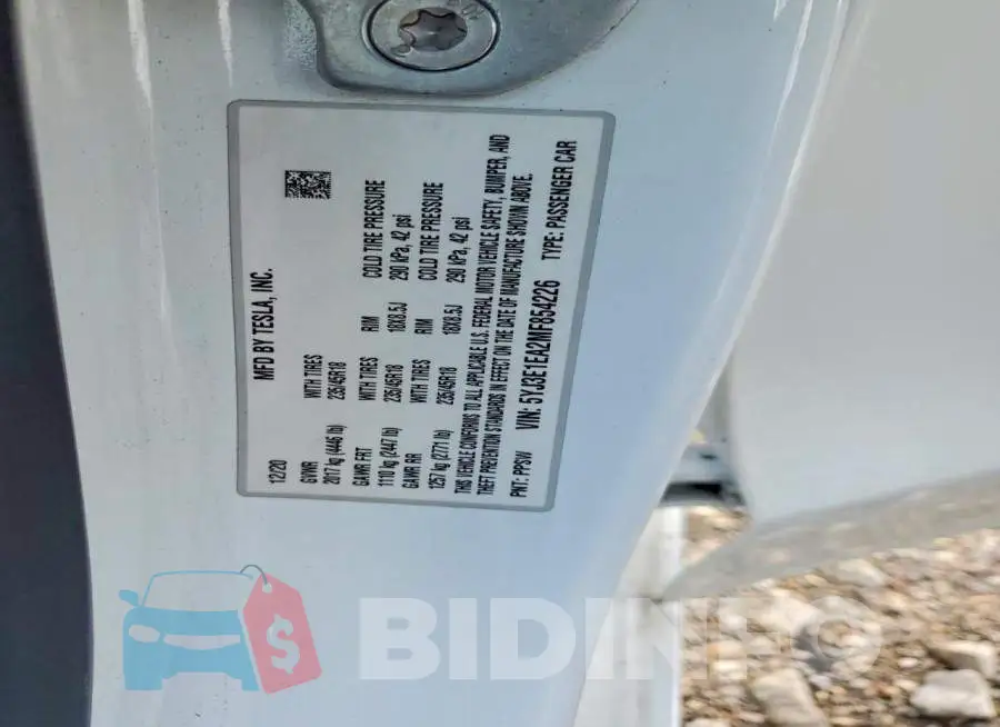 5YJ3E1EA2MF854226 Photo# 12
