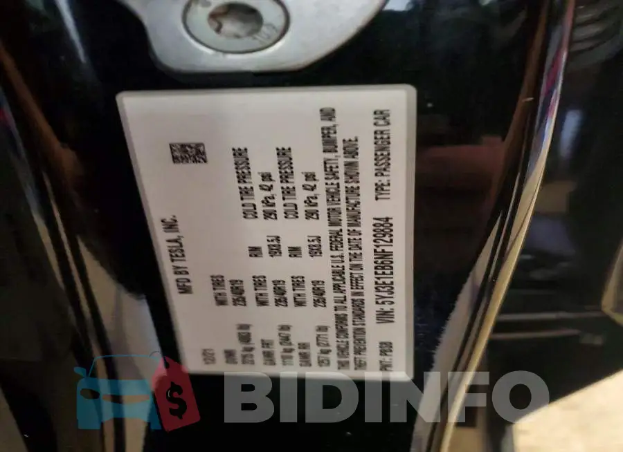 5YJ3E1EB6NF129884 Photo# 12