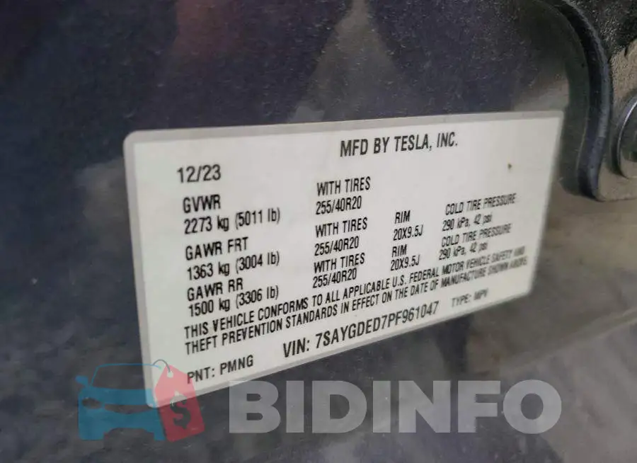 7SAYGDED7PF961047 Photo# 12