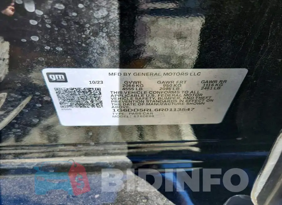 1G6DD5RL6R0113547 Photo# 12