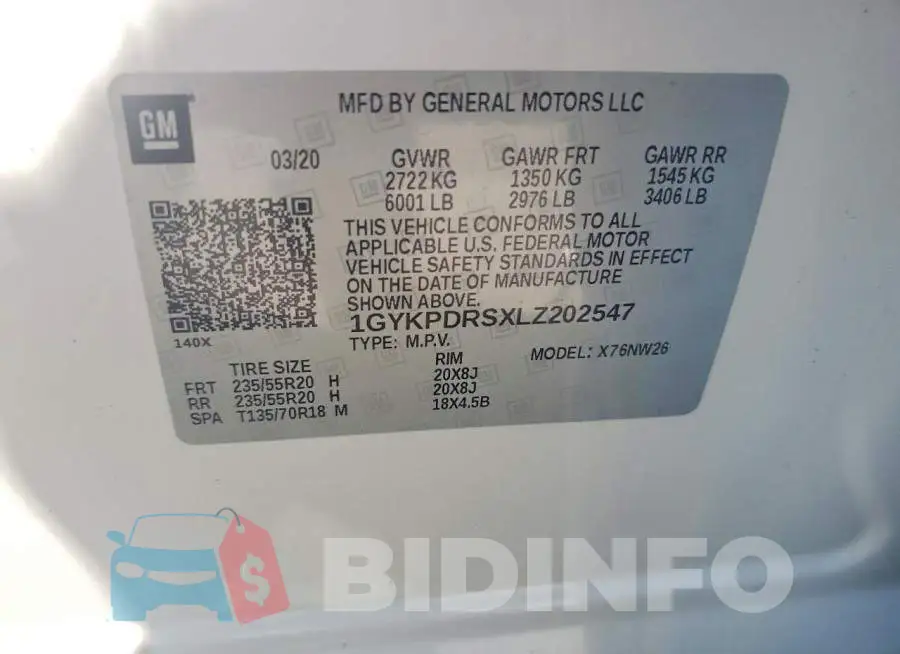 1GYKPDRSXLZ202547 Photo# 13