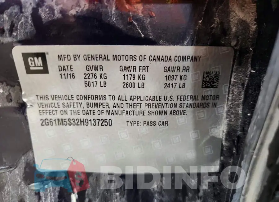2G61M5S32H9137250 Photo# 12