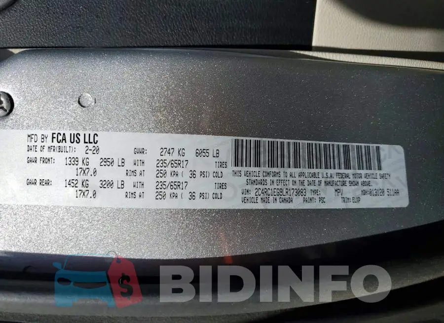 2C4RC1EG9LR173083 Photo# 13