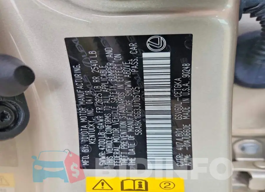 58ABK1GG3JU105125 Photo# 12