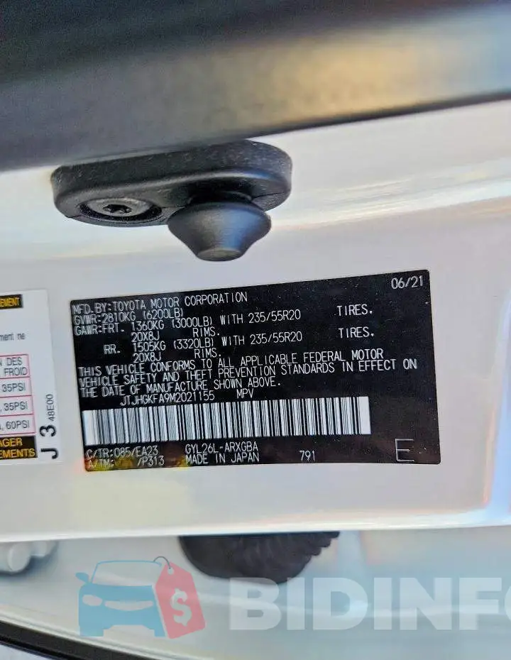 JTJHGKFA9M2021155 Photo# 13