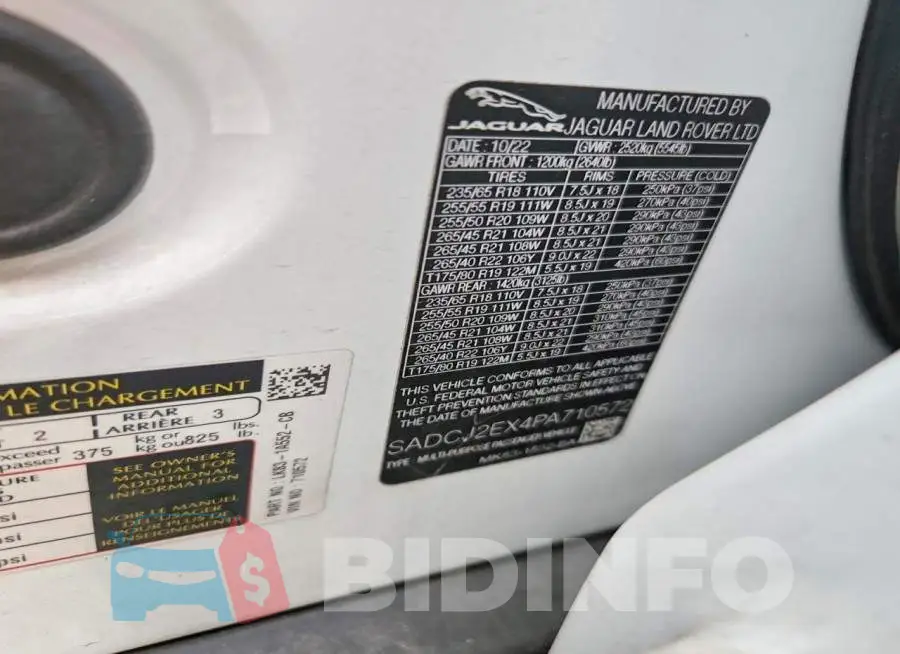 SADCJ2EX4PA710572 Photo# 13