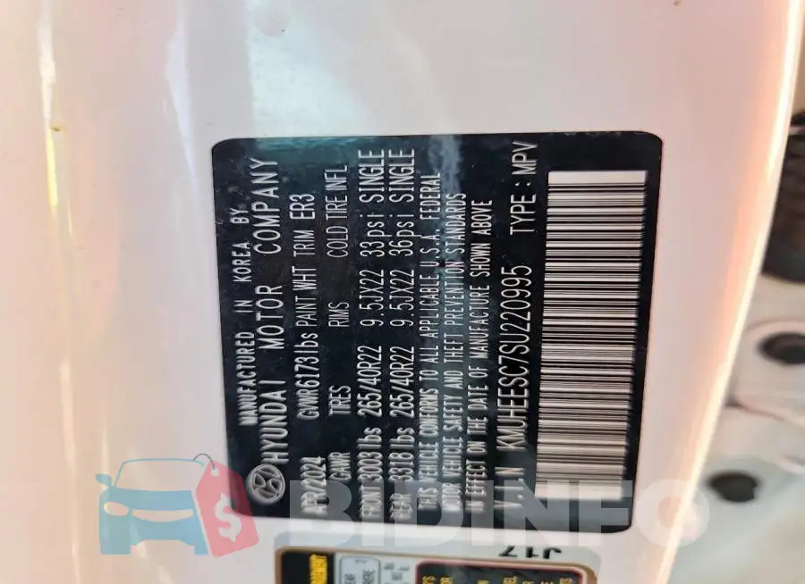 KMUHEESC7SU220995 Photo# 14