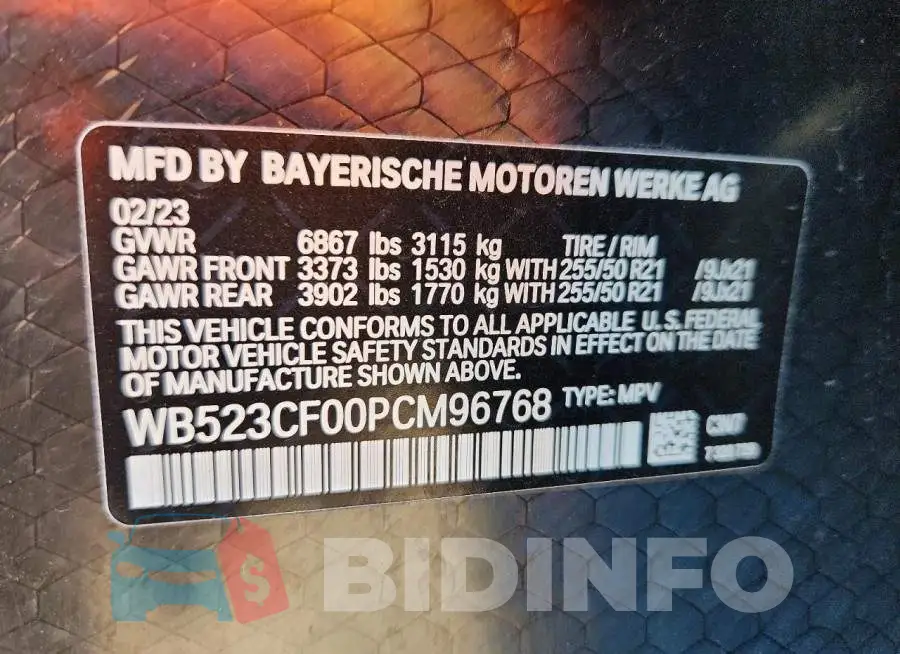 WB523CF00PCM96768 Photo# 12
