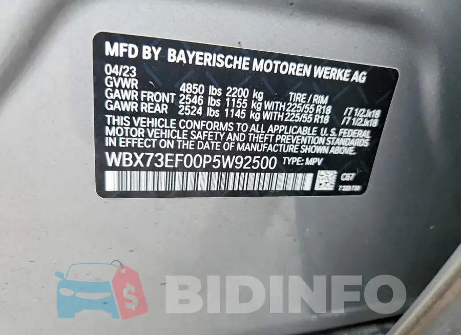 WBX73EF00P5W92500 Photo# 14