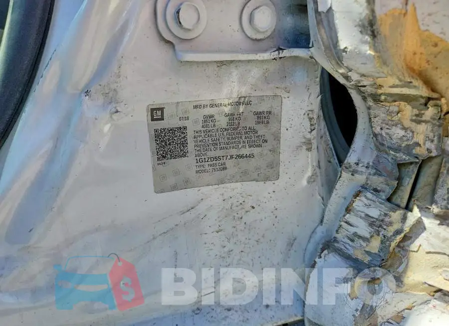 1G1ZD5ST7JF266445 Photo# 12