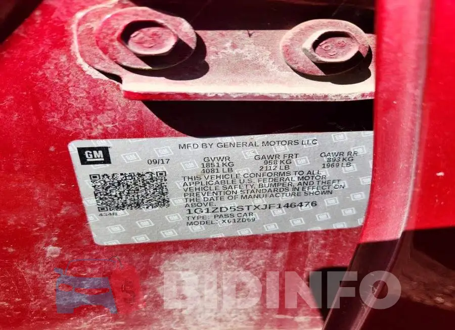1G1ZD5STXJF146476 Photo# 12