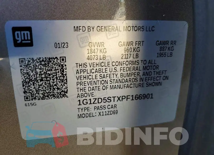 1G1ZD5STXPF166901 Photo# 12