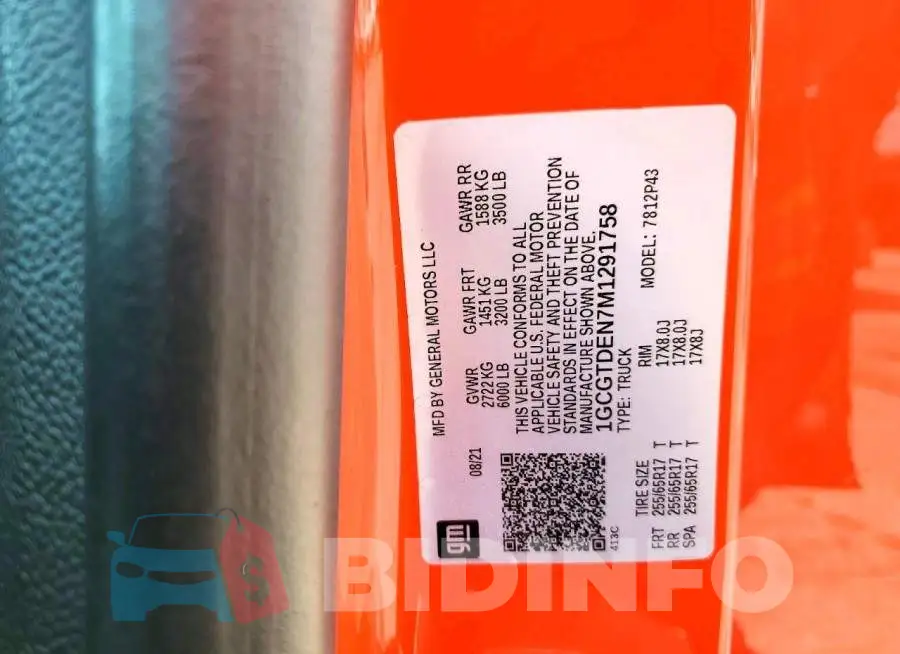 1GCGTDEN7M1291758 Photo# 12