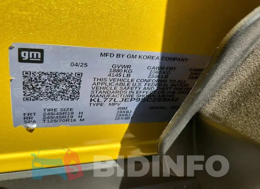 KL77LJEP9SC293042 Photo# 13
